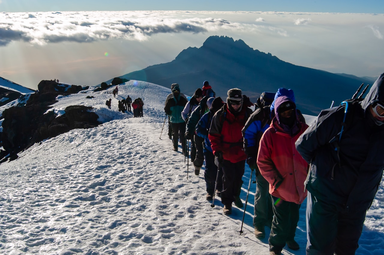Kilimanjaro summit night
